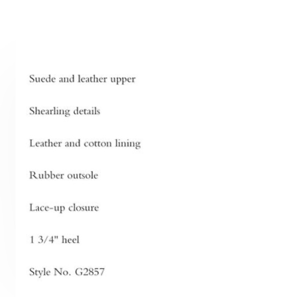 Coach G2857 Tyler Fold-over Shearling Boots In Black Size 8 - Picture 10 of 10